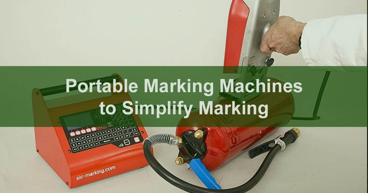 Portable Marking Machines to Simplify Marking